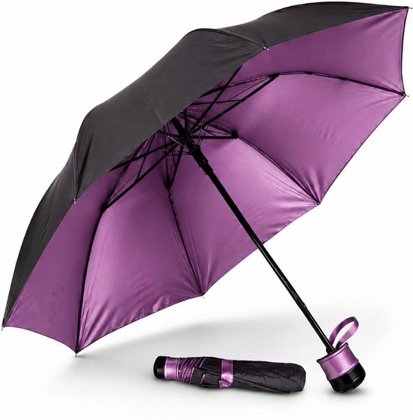 BAS 3 Fold Big Umbrella | UV Protection heavy duty Chata | Men & Women Travel Umbrella