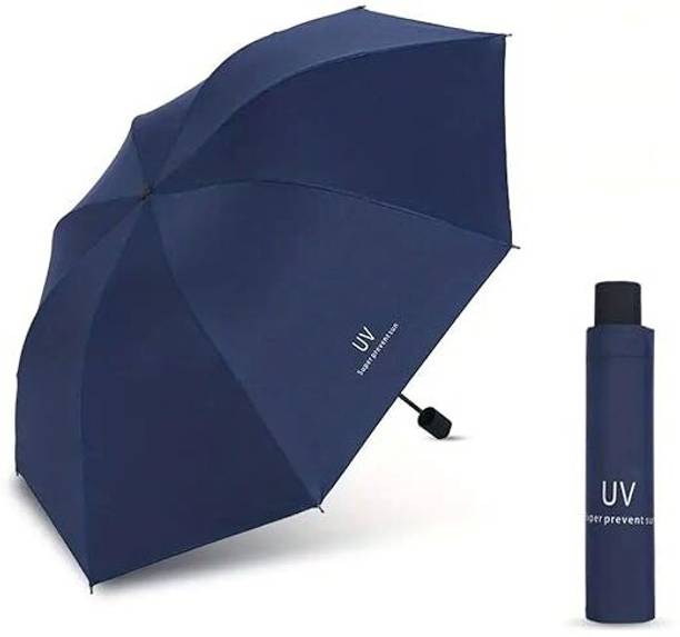 XBEY 8-Ribs Umbrella for Rain & UV Protection | Specially For Man, Woman & Child- 1Pc Umbrella