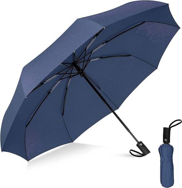 XBEY Windproof Collapsible 10 RIBS Auto Open & Close Folding Umbrella Umbrella