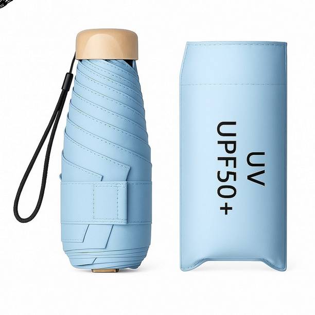 RainMat 2 Fold Mini Pocket Travel Windproof Sun Rain,Ultra-Light Umbrella
