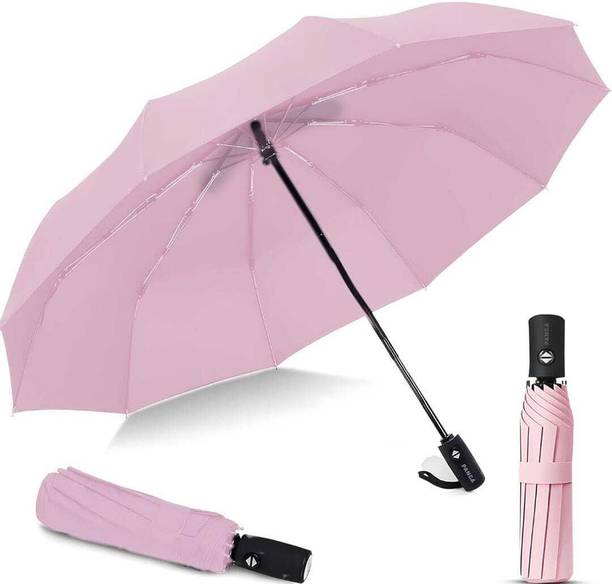 DZX-RE 8-Ribs Umbrella for Rain & UV Protection | Specially For Man, Woman Umbrella