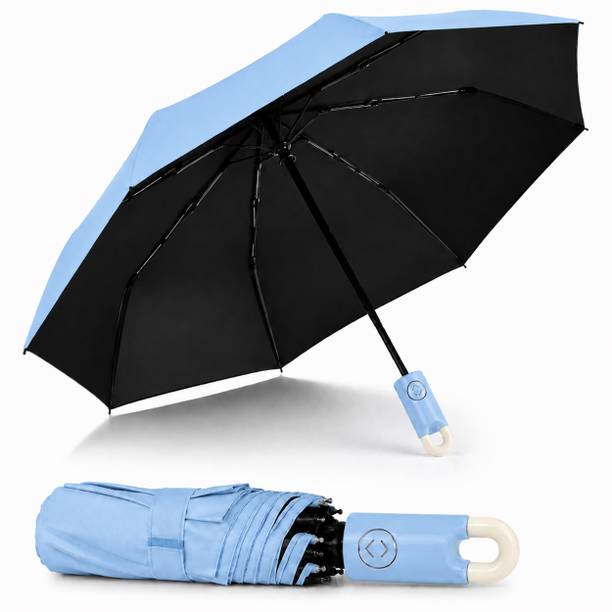 Cairoman UV Protection Coated 3 Fold ,Auto ,Travel for Men & Women Umbrella