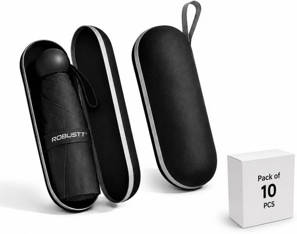 Robustt Mini Capsule Folding Compact & Lightweight umbrella|Sun & Rain Protection Travel Umbrella