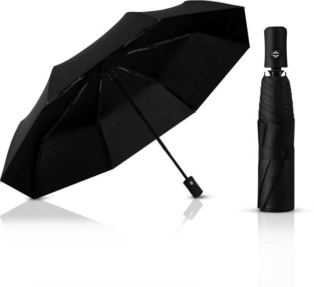 Robustt Solid Color UV Protection Compact Easy To Carry Unisex Umbrella Umbrella