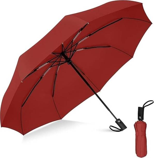 Khoessen UV Maroon Umbrella For Rain & Sunlight Umbrella