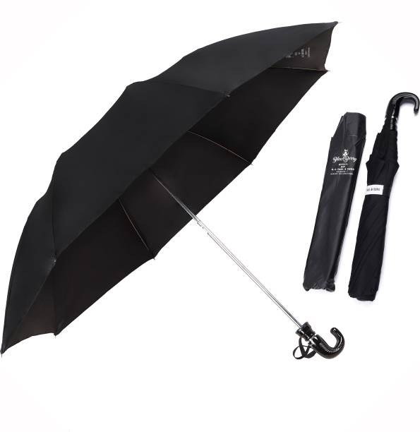 KC Paul & Sons BlackBerry 2 Fold 23-Inch Heavy Duty Umbrella, Umbrella for Men & Women Umbrella