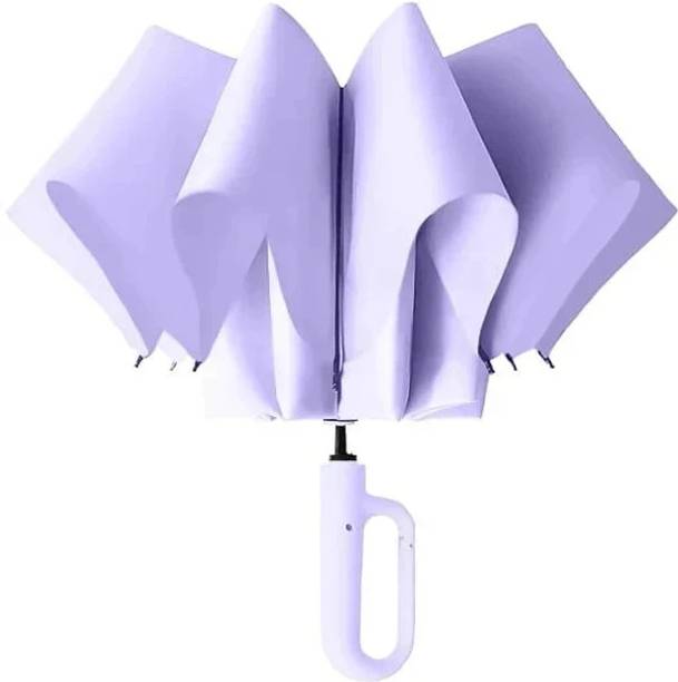 JIMIGO 3 Fold UV Coated large stylist heavy duty long lasting Men & Women Travel Kc Umbrella