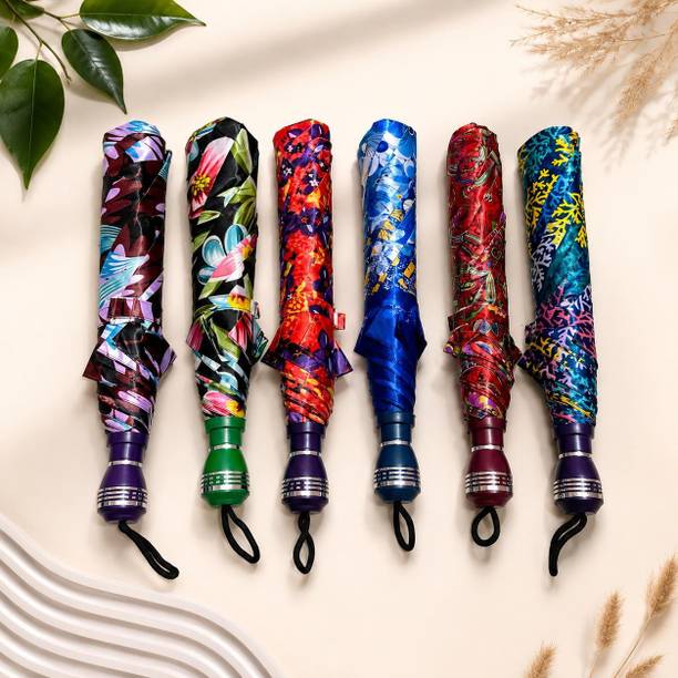DEEMON 2 Fold Printed Umbrella for men &women Umbrella