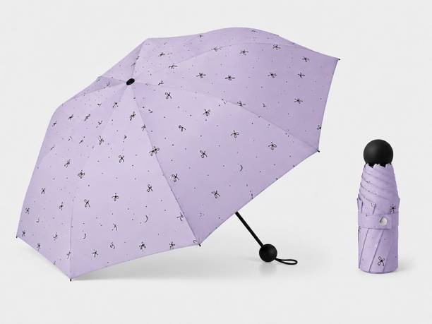 Owme UV Coated Umbrlla with Non-Slip Grip Handle for Summer & Monsoon Umbrella