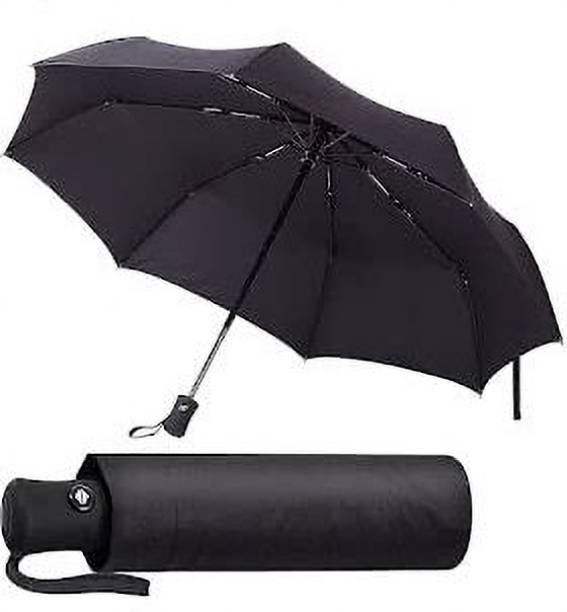 XBEY UV Sunshade & Rain Block 3-Folding Umbrella, 8 Ribs Automatic Opening Umbrella