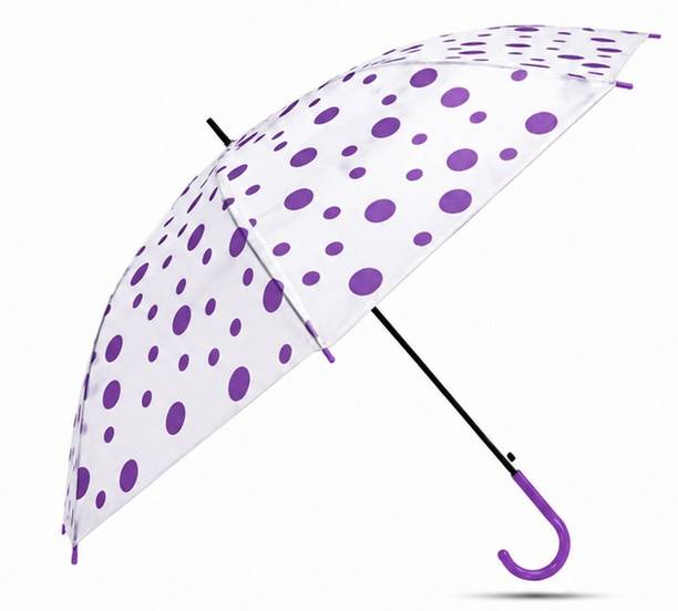 SGG Transparent Polka Dotted Umbrella