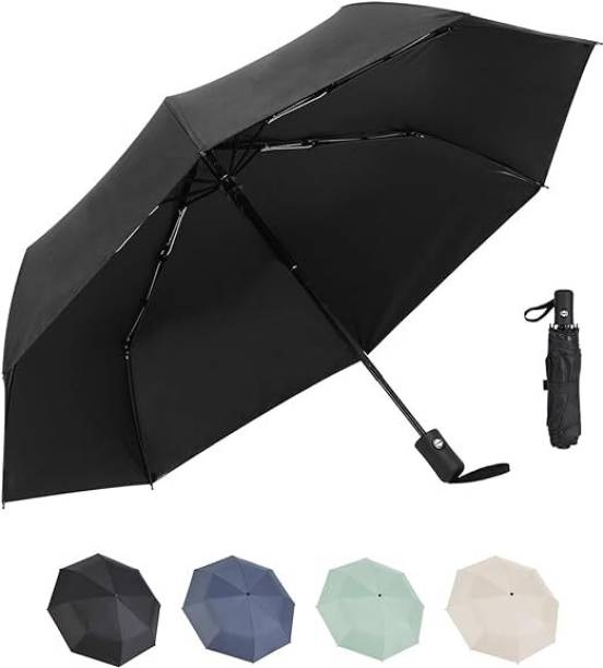 XBEY Automatic Open And Close 8-Ribs Umbrella | Safety From Sunlight And Rain - 1Pc Umbrella
