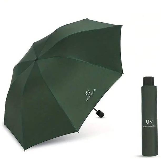 Lovio Store UV Protection Windproof 3-Fold Travel Umbrella for Men & Women Umbrella