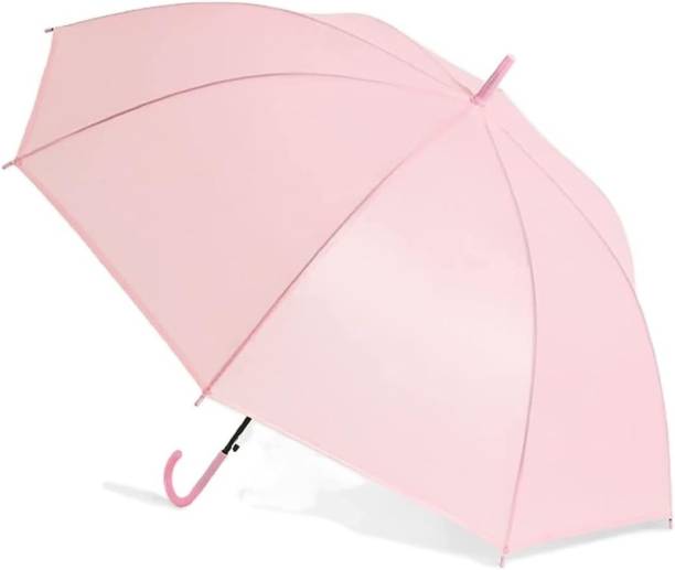 XBEY Auto Open J-Handle Umbrella | Long Stick Umbrella For Girls, Boys, Man & Woman 1 Umbrella