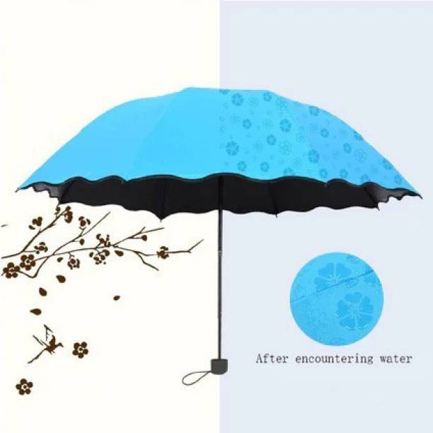 NILORO PREMIUM COLOR CHANGING SECRET BLOSSOMS WITH WATER MAGIC PRINT umbrella Umbrella