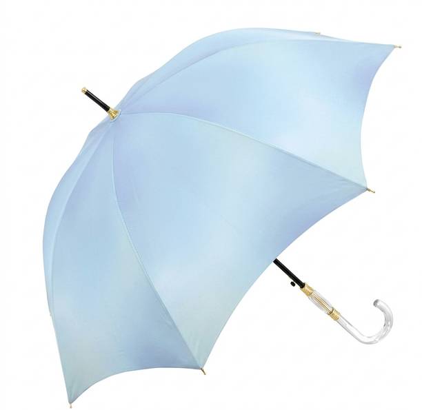 Suvaniq Premium Windproof Auto Open Long Umbrella with Clear J Hook Handl Umbrella