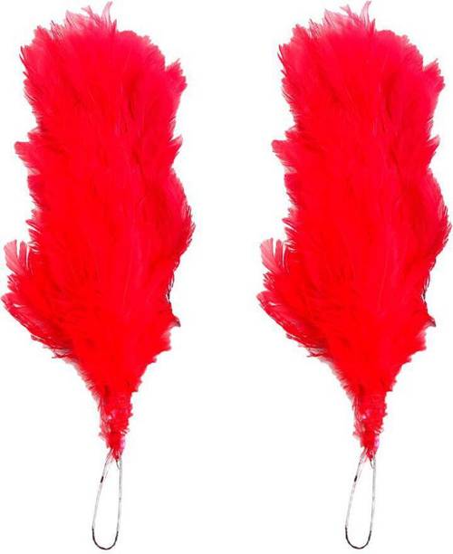 Mango Fashion Red Uniform Badge