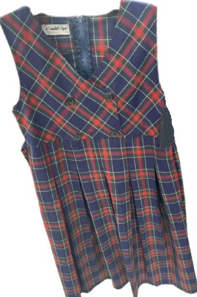 Adhwaa Red, Blue Uniform Pinafore