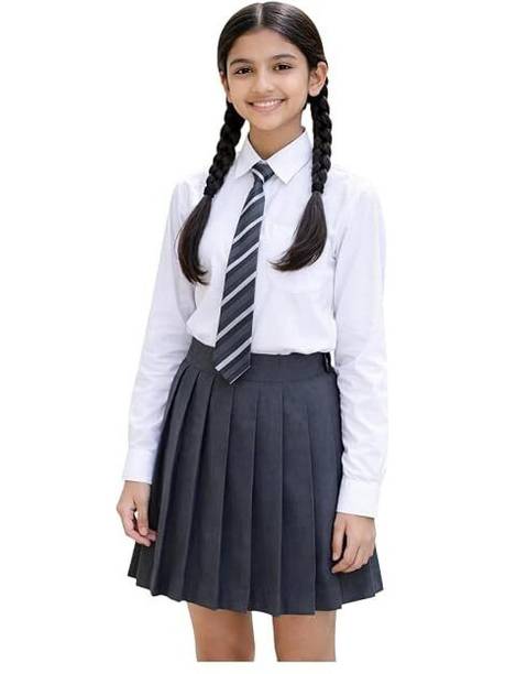 HOUSE OF WHITE & BLACK White Uniform Shirt