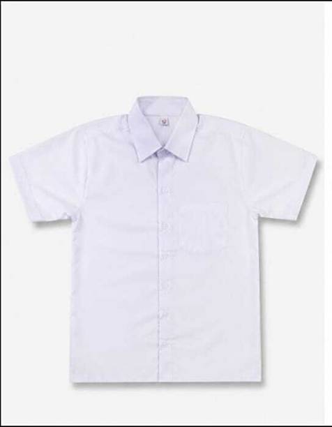 Afiya dresses White Uniform Shirt