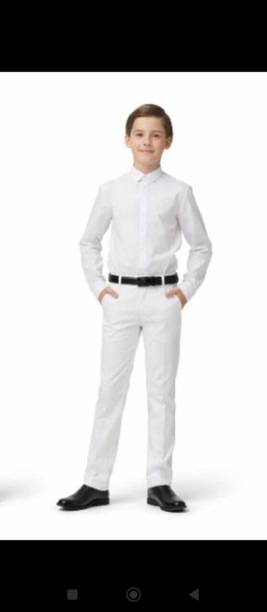 adarsh maufacturing White Uniform Shirt
