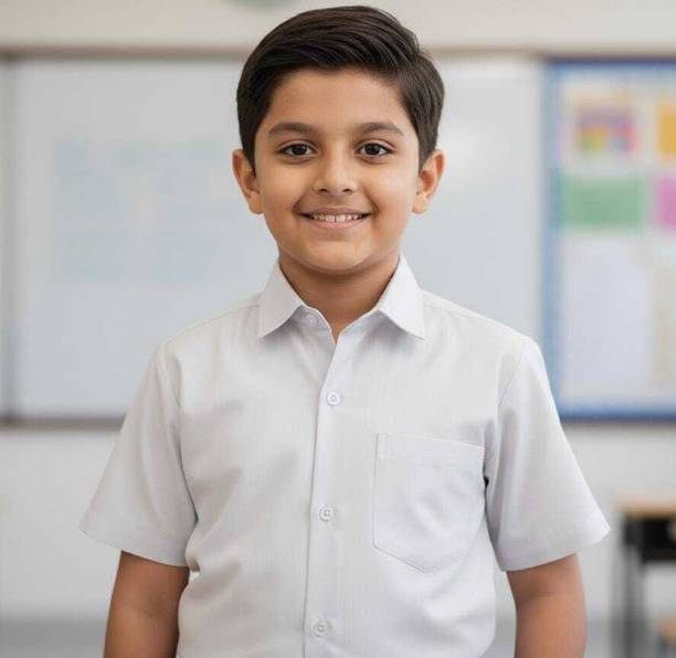 Daster White Uniform Shirt