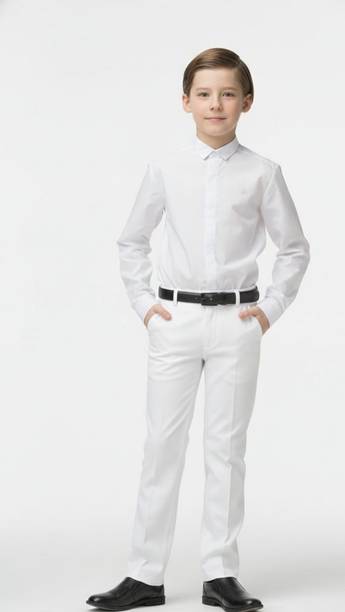 adarsh maufacturing White Uniform Shirt