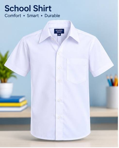aali dresses White Uniform Shirt