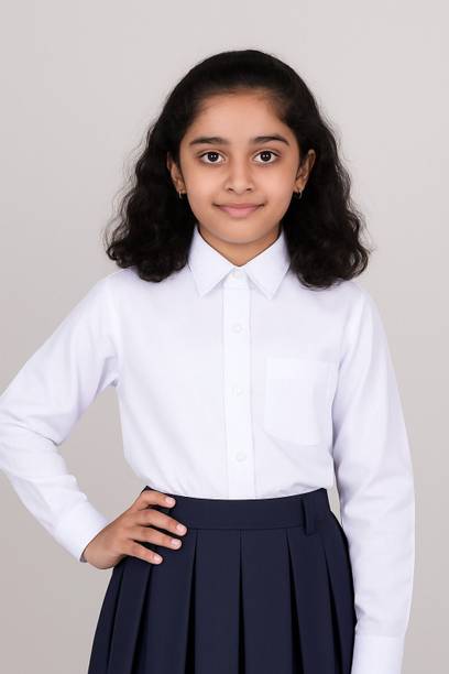 VIJAY TRADERS White Uniform Shirt