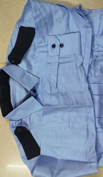 Ashishexports Blue Uniform Shirt