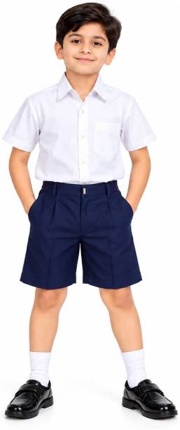 Ayaandress3 Blue, White Uniform Shirt