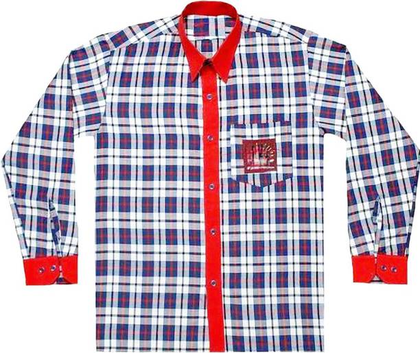 AU COLLECTION Blue Uniform Shirt