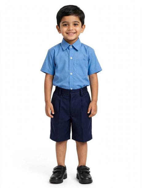 Ayaandress3 Blue Uniform Shirt