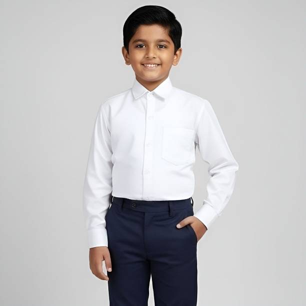 VIJAY TRADERS White Uniform Shirt