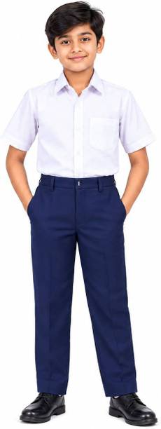 Ayaandress3 White, Blue Uniform Shirt