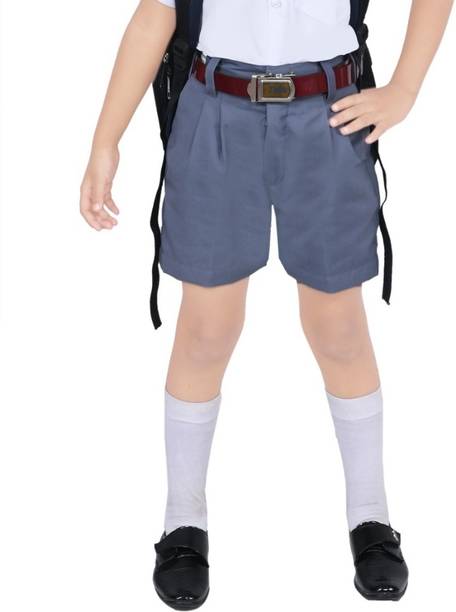 KUPID DRESSES Grey Uniform Short