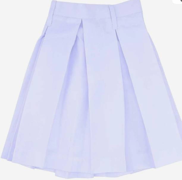 LAVIKA Brown, Maroon, Blue, White Uniform Skirt