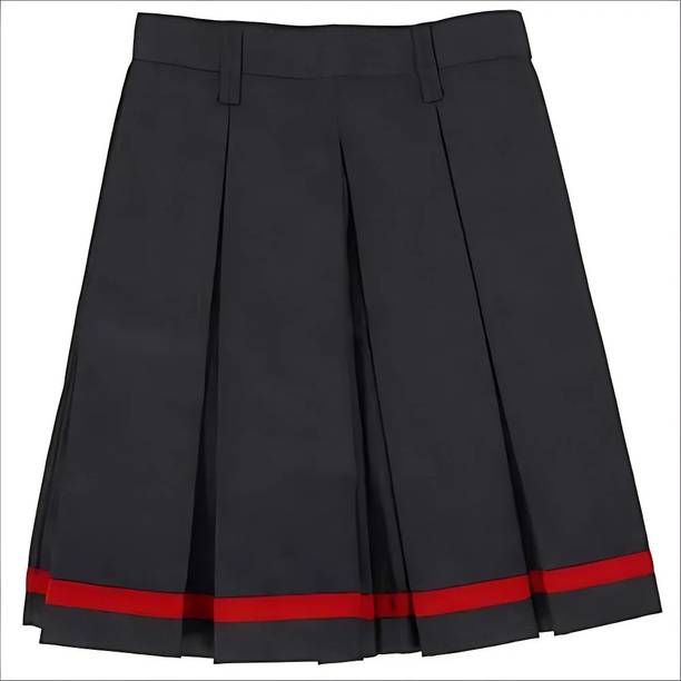 Lucy textiles Grey Uniform Skirt