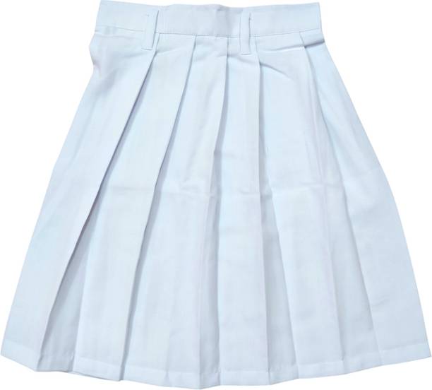 Abhima Treading White Uniform Skirt