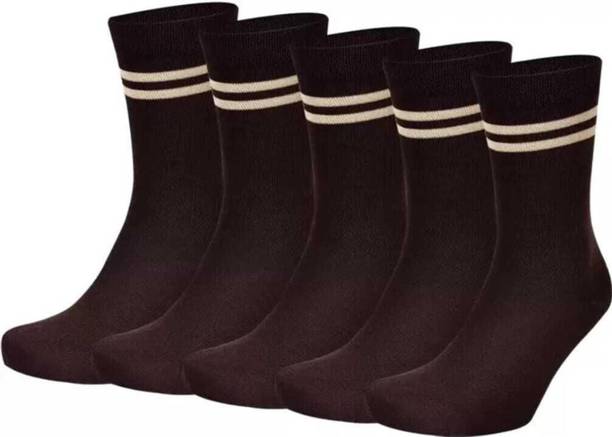ROOT CAP Brown Uniform Sock