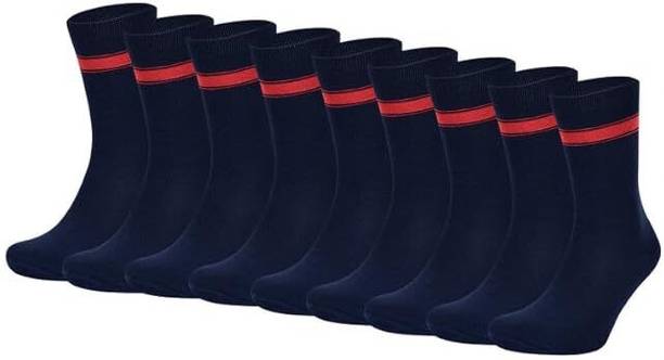 AMBIKASTORES Blue Uniform Sock