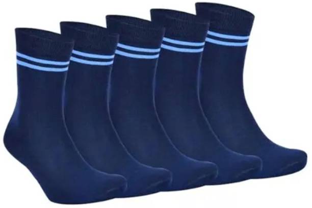 mahadevtarde Blue Uniform Sock