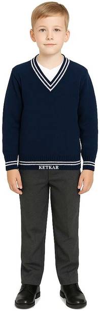 KETKAR Blue Uniform Sweater