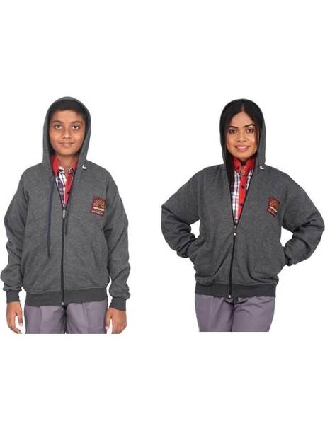 AMBIKASTORES Grey Uniform Sweater