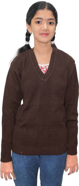 Goodluck Brown Uniform Sweater