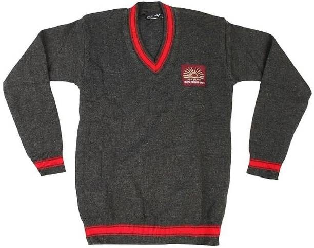SHAURYA INNOVATION Grey Uniform Sweater