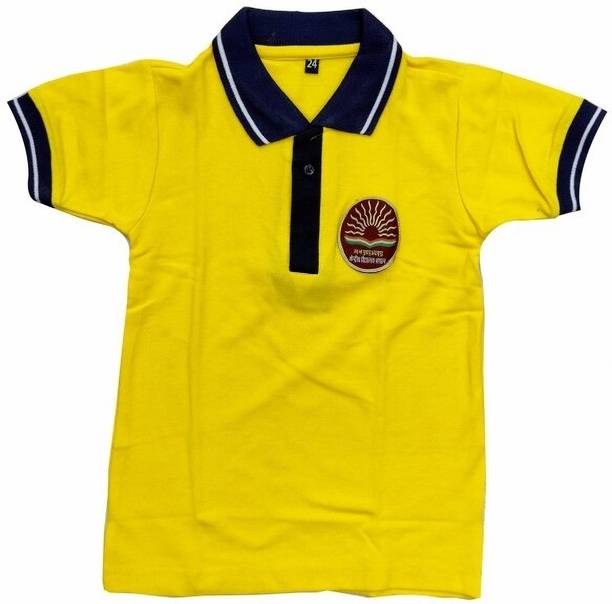 prisha Enterprise Yellow Uniform T Shirt