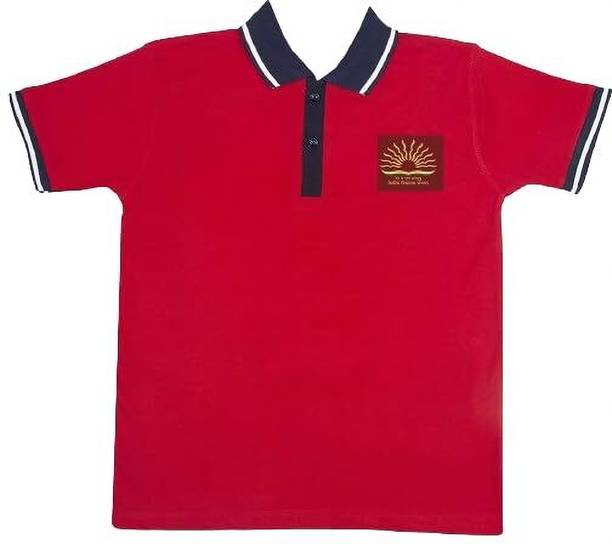 Chhattisgarh Readymade Red Uniform T Shirt
