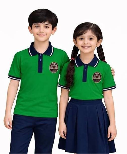KUPID DRESSES Green Uniform T Shirt