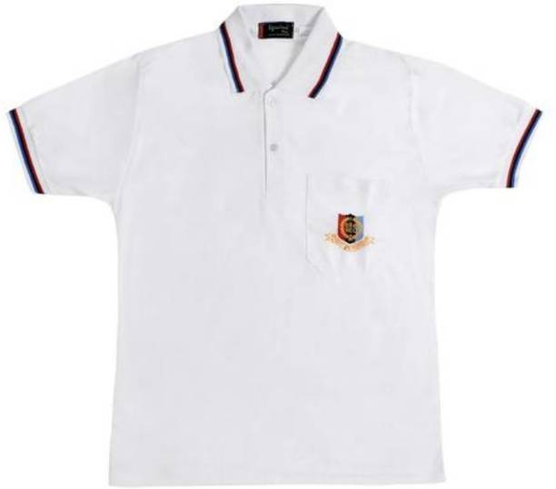 Shri Bhahubali Creation White Uniform T Shirt